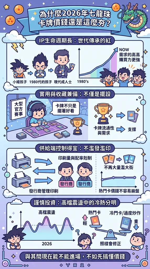 為什麼2026年七龍珠卡牌價錢還是這麼夯？
